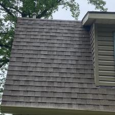 Roof Wash and Moss Treatment on Garver Lake in Edwardsburg, MI 1